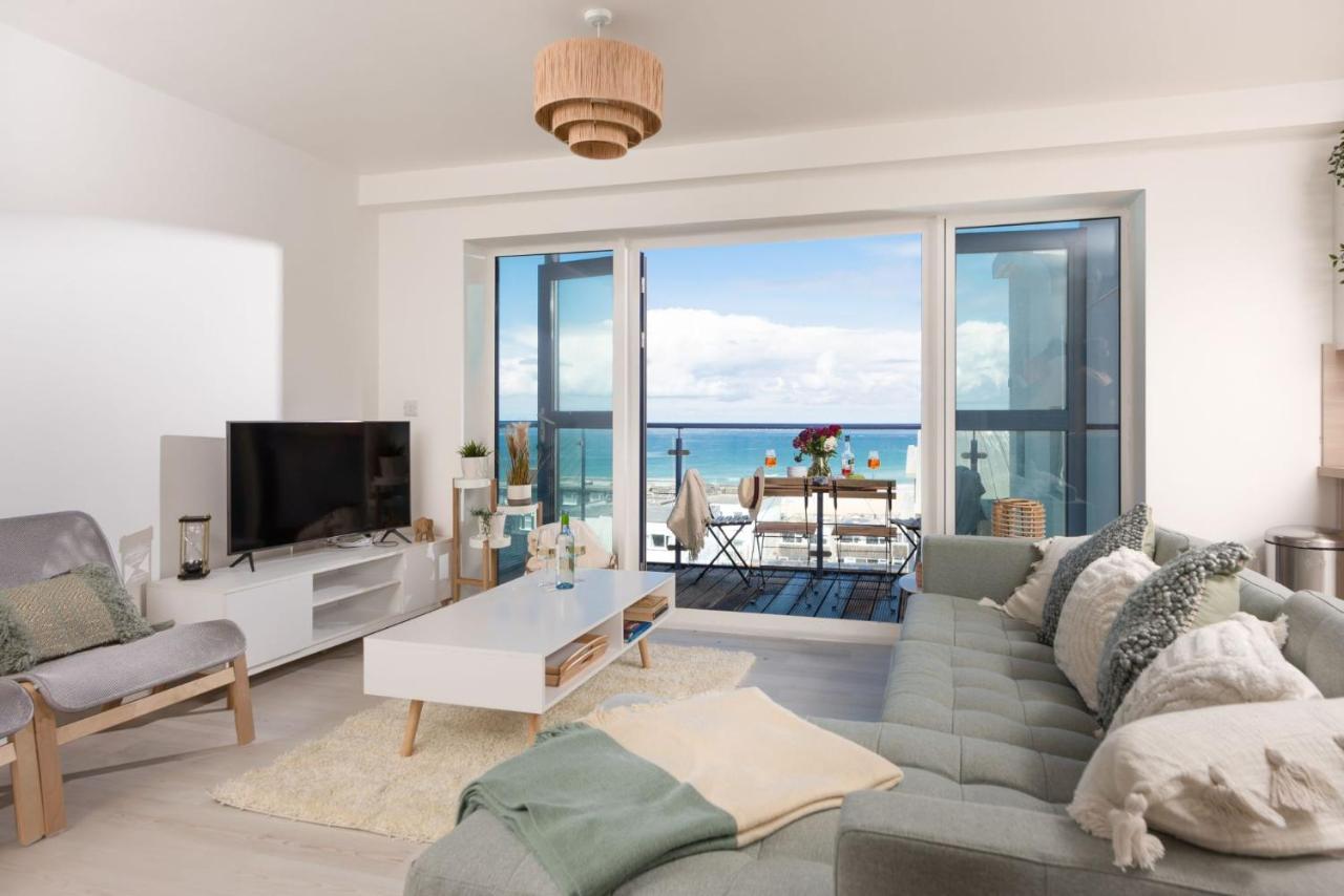 45 Ocean 1, Newquay Apartment ครานท็อค ภายนอก รูปภาพ