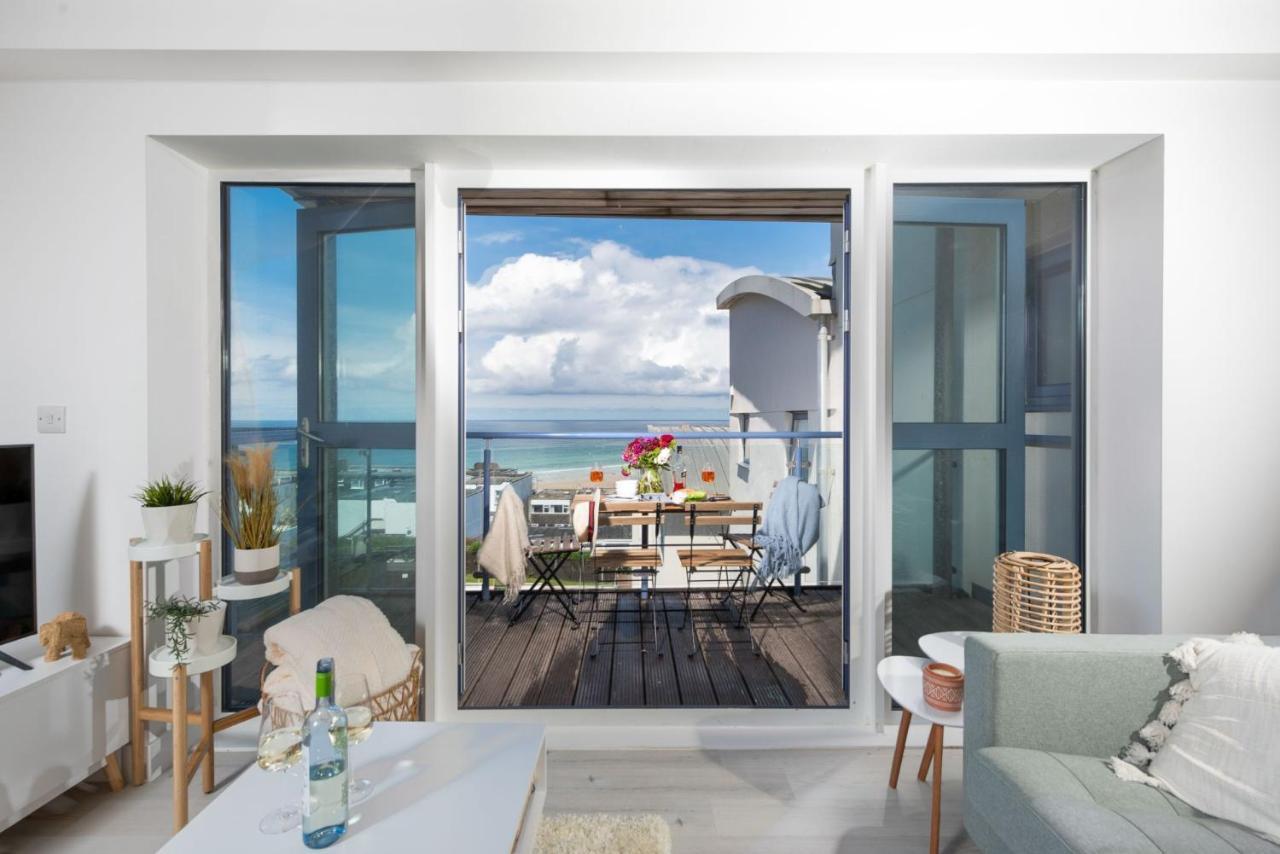 45 Ocean 1, Newquay Apartment ครานท็อค ภายนอก รูปภาพ