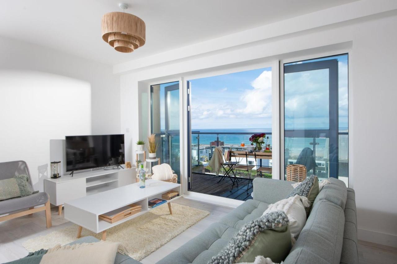 45 Ocean 1, Newquay Apartment ครานท็อค ภายนอก รูปภาพ