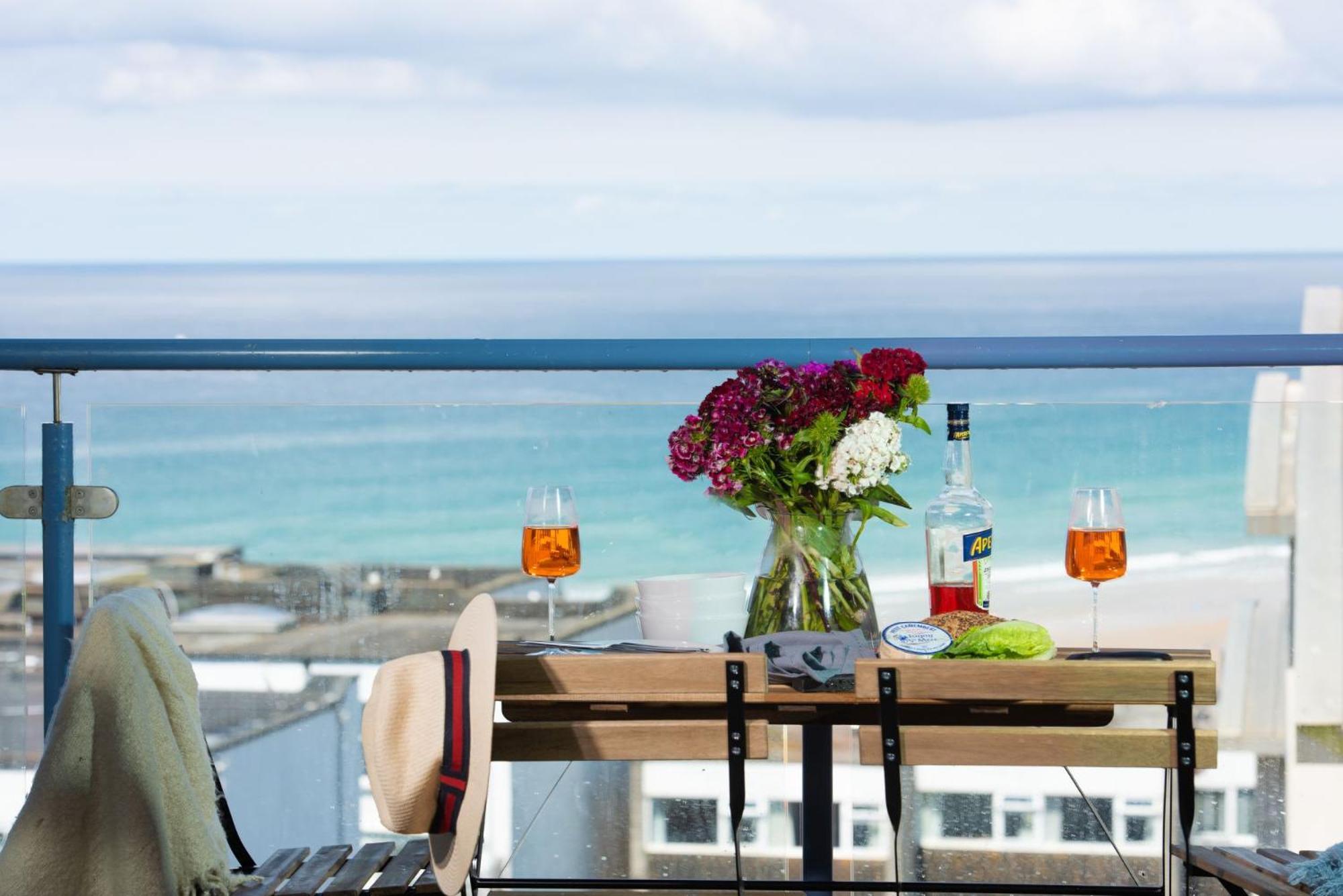 45 Ocean 1, Newquay Apartment ครานท็อค ภายนอก รูปภาพ