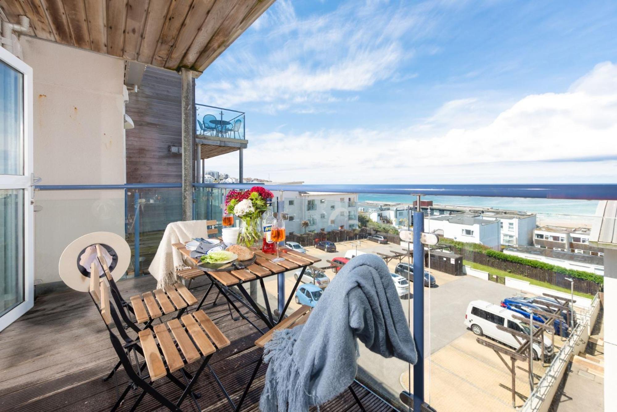 45 Ocean 1, Newquay Apartment ครานท็อค ภายนอก รูปภาพ